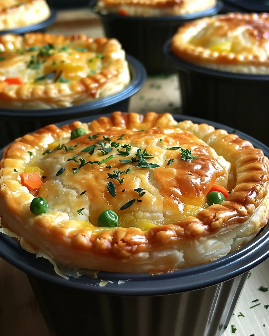 Mini Chicken Pot Pies