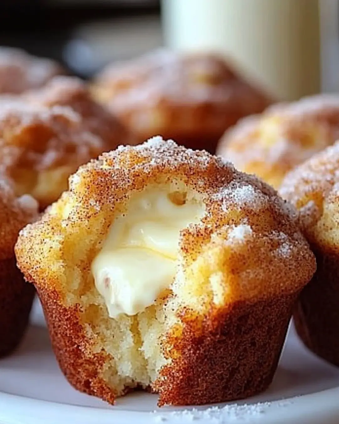 Gooey Cinnamon Cream Cheese Muffins