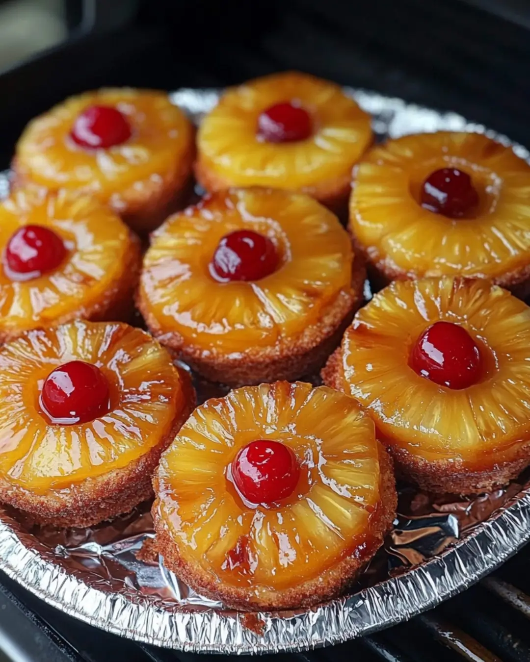 Mini Pineapple Upside Down Cakes