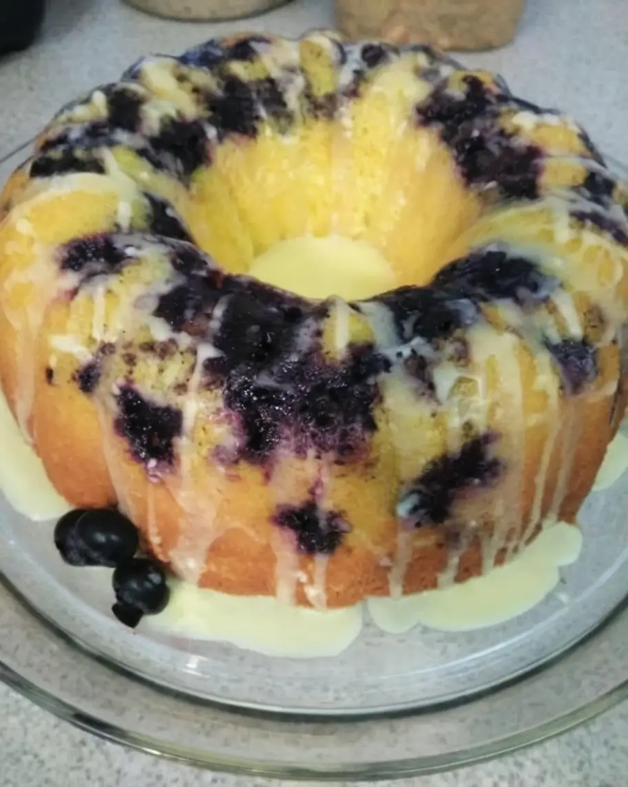 Lemon Blueberry Bundt Cake