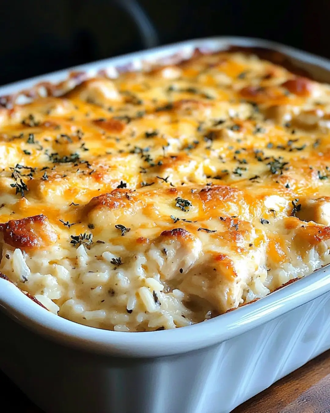 Creamy Chicken Rice Casserole