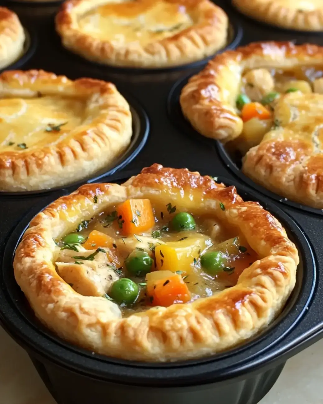 Mini Chicken Pot Pies