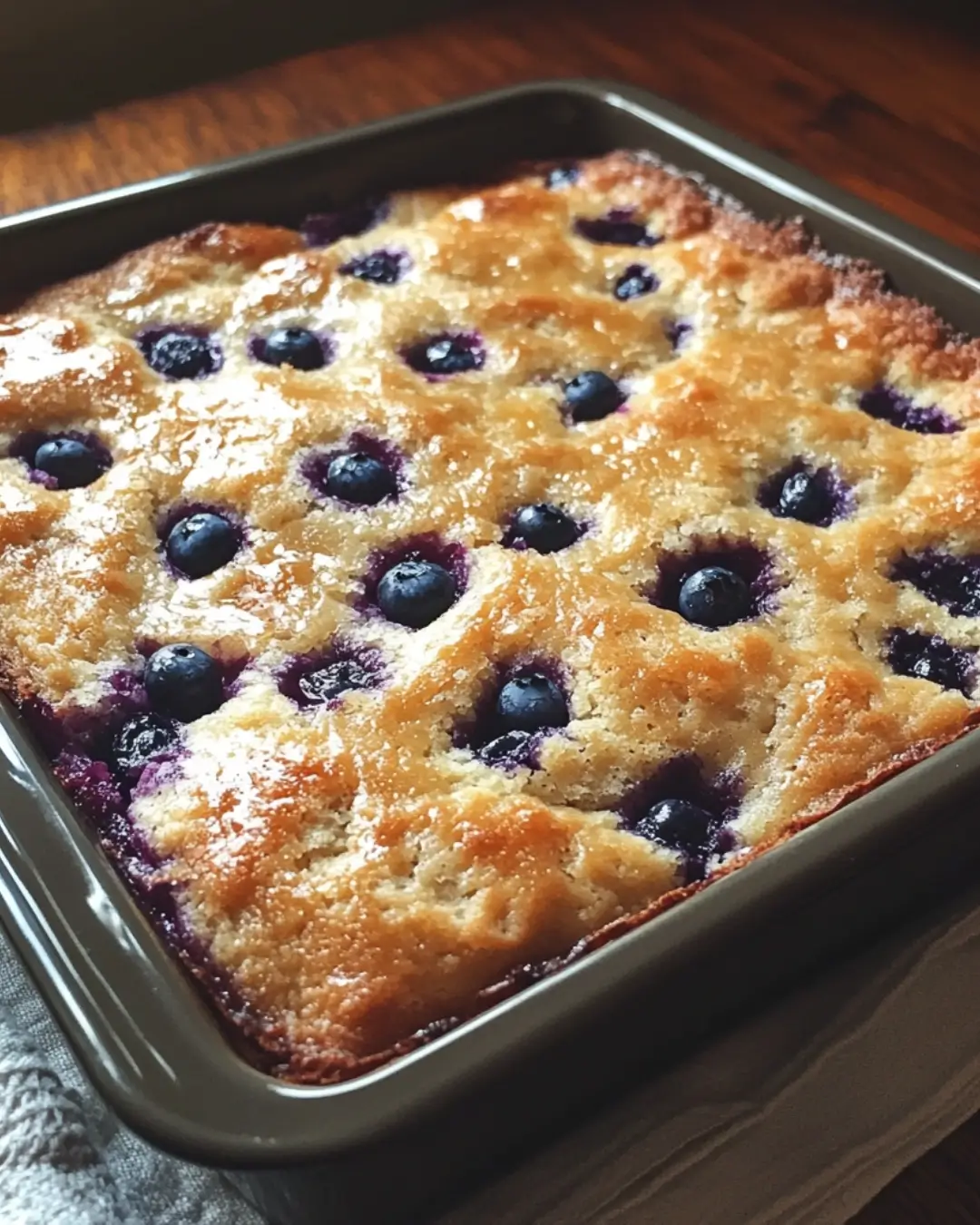 Blueberry Buttermilk Breakfast Cake