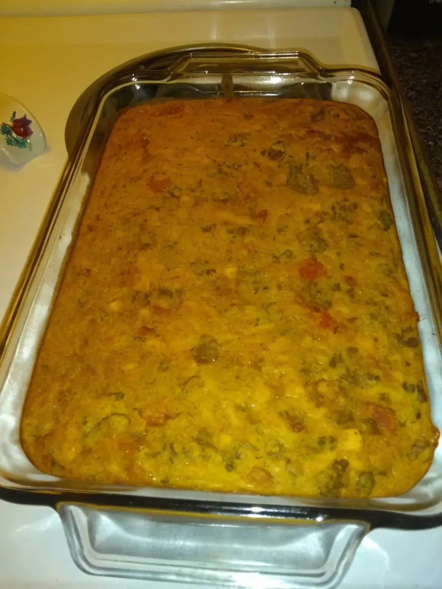 Cowboy Cornbread Casserole