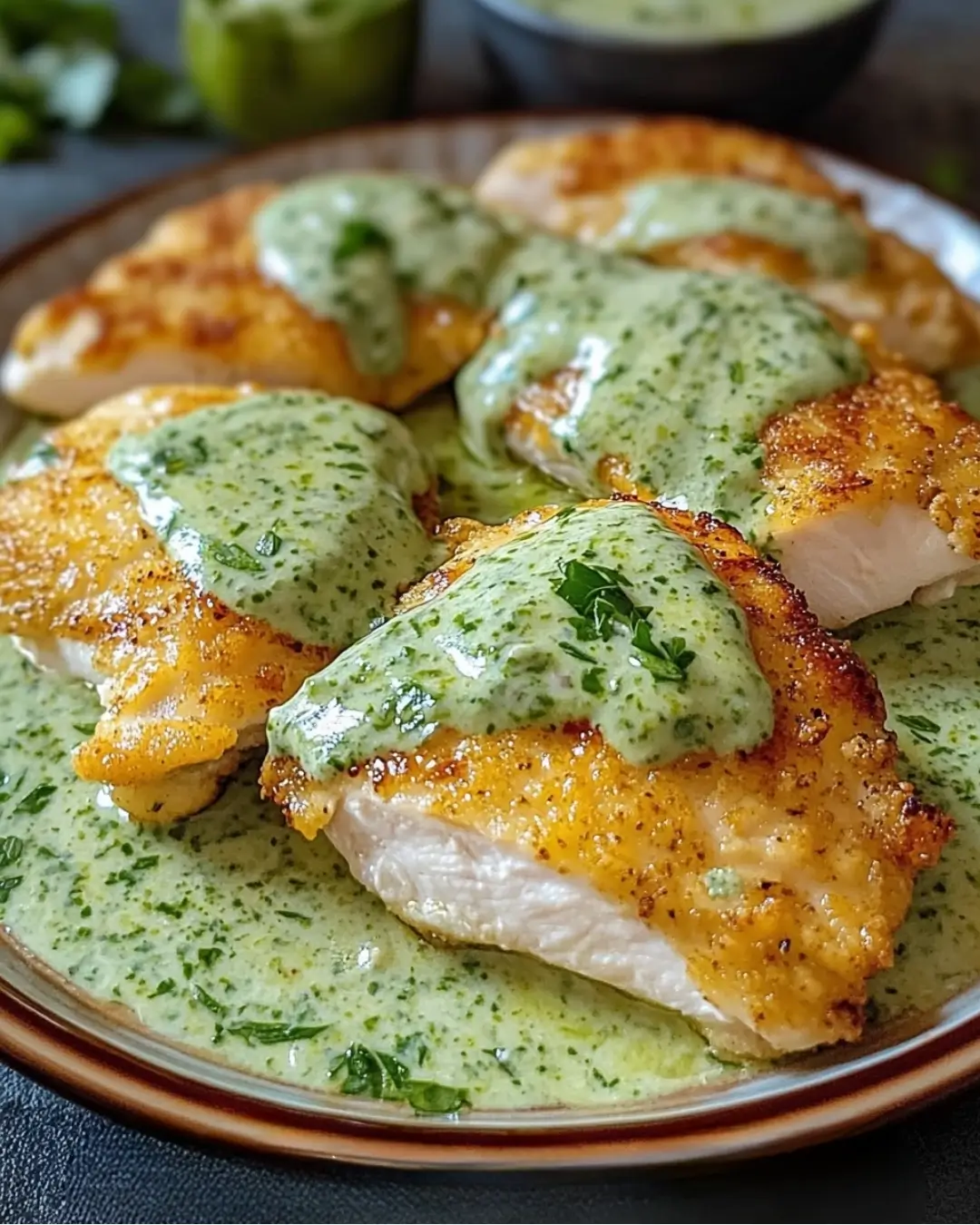 PECHUGA DE POLLO CON CREMA