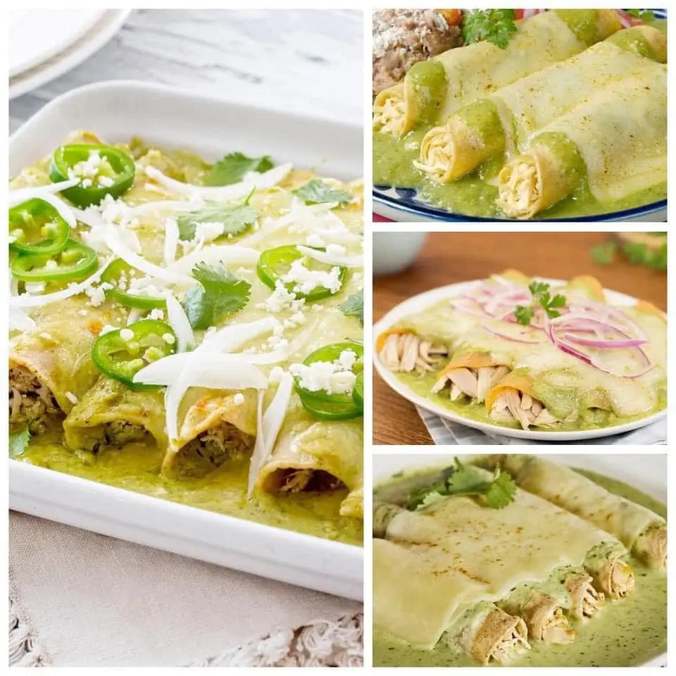 Deliciosas Enchiladas Suizas