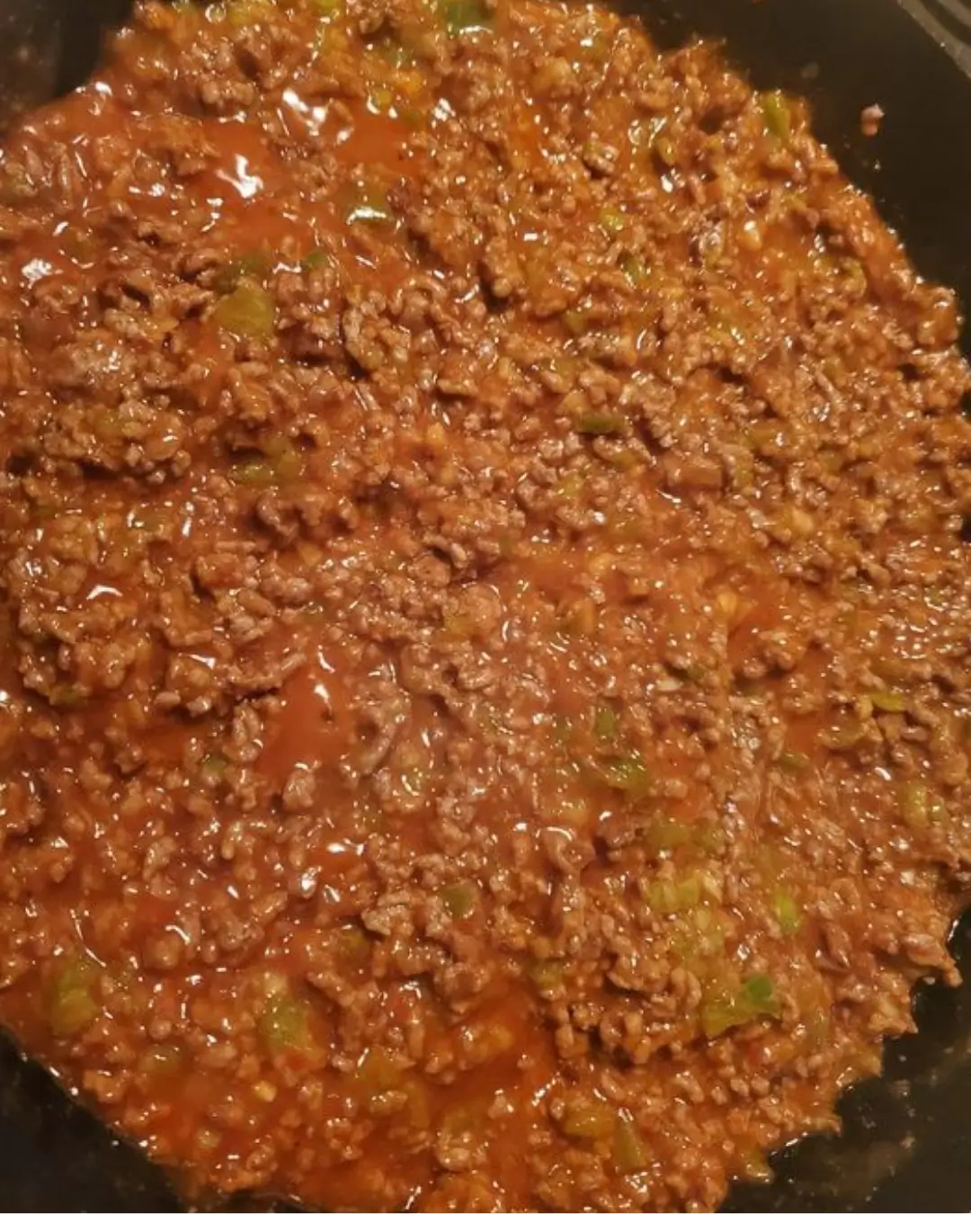 Homemade sloppy Joe