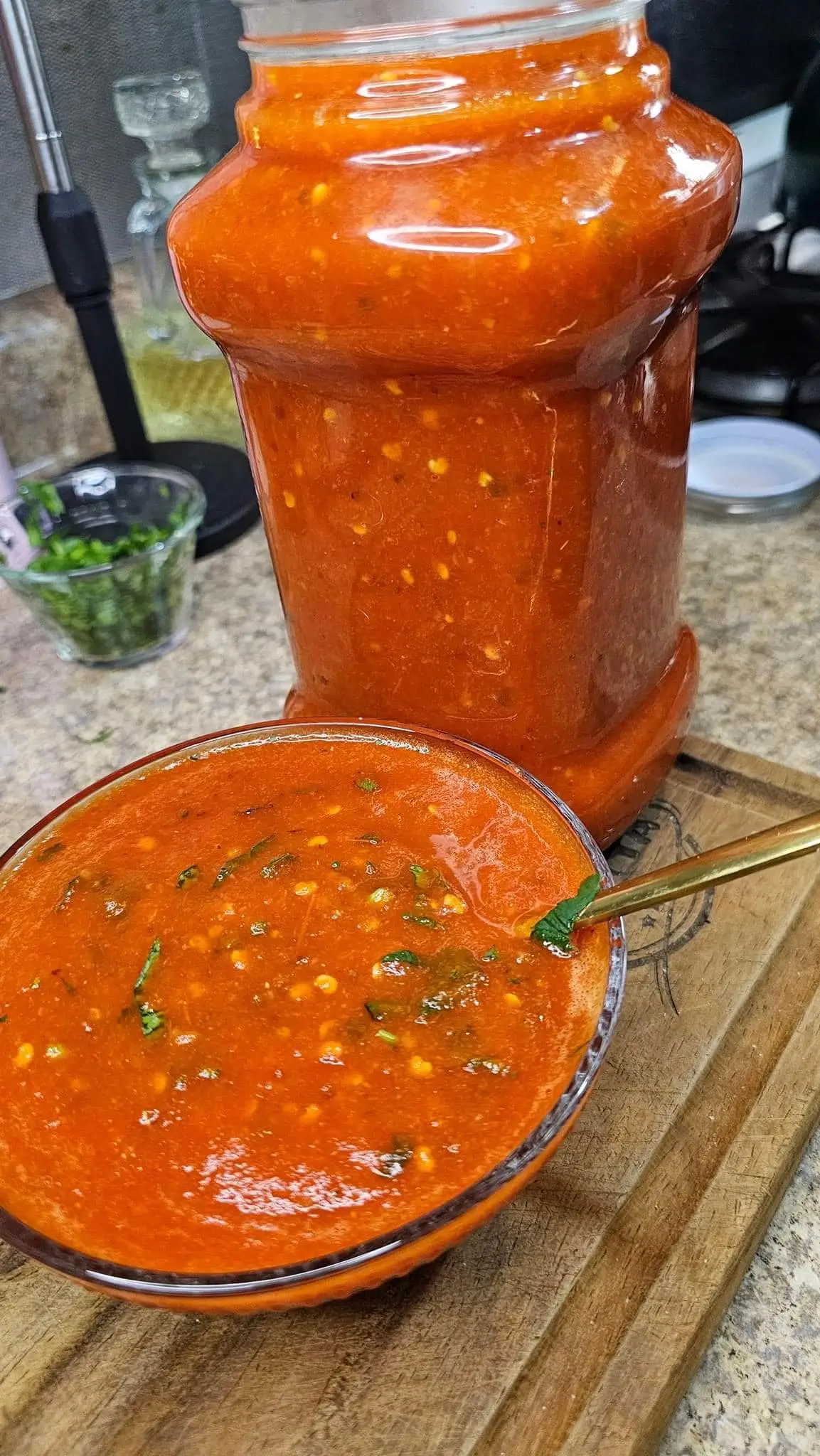 Receta de salsa