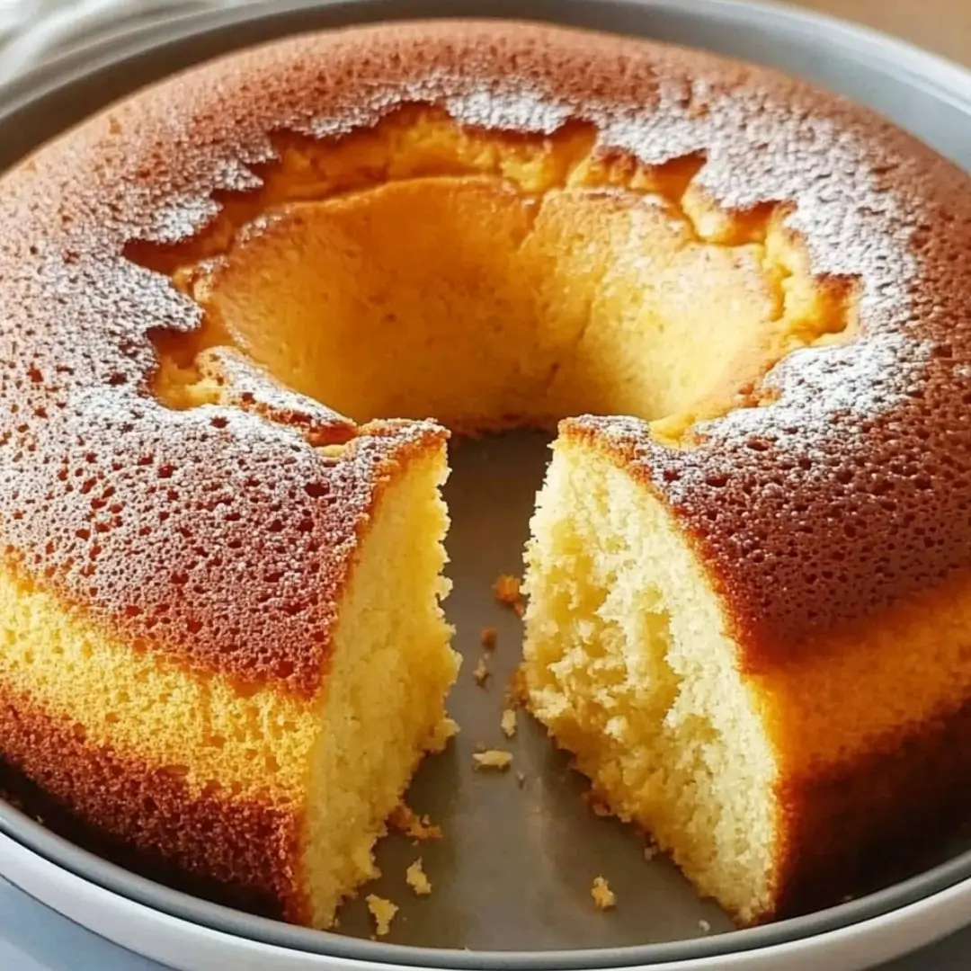 Queque de Naranja en Licuadora