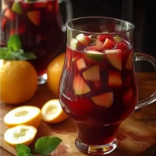 Clericot con Vino Tinto