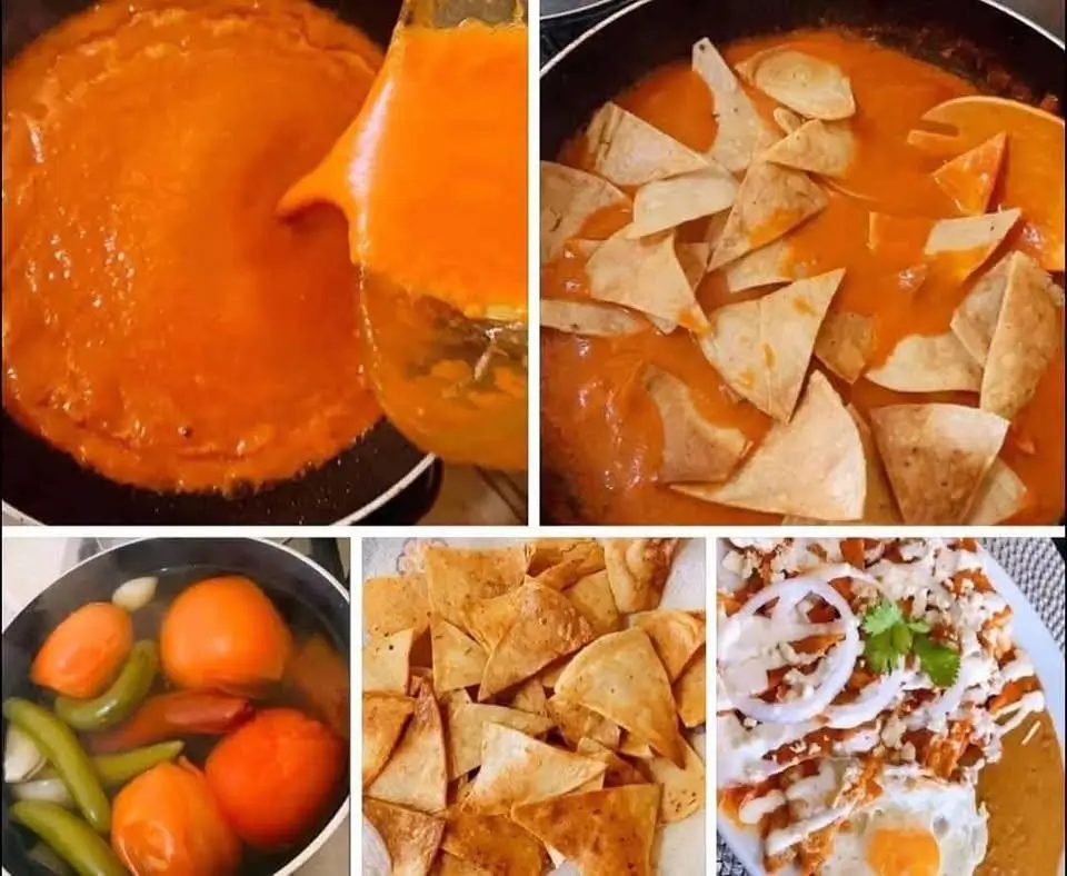 Chilaquiles Rojos